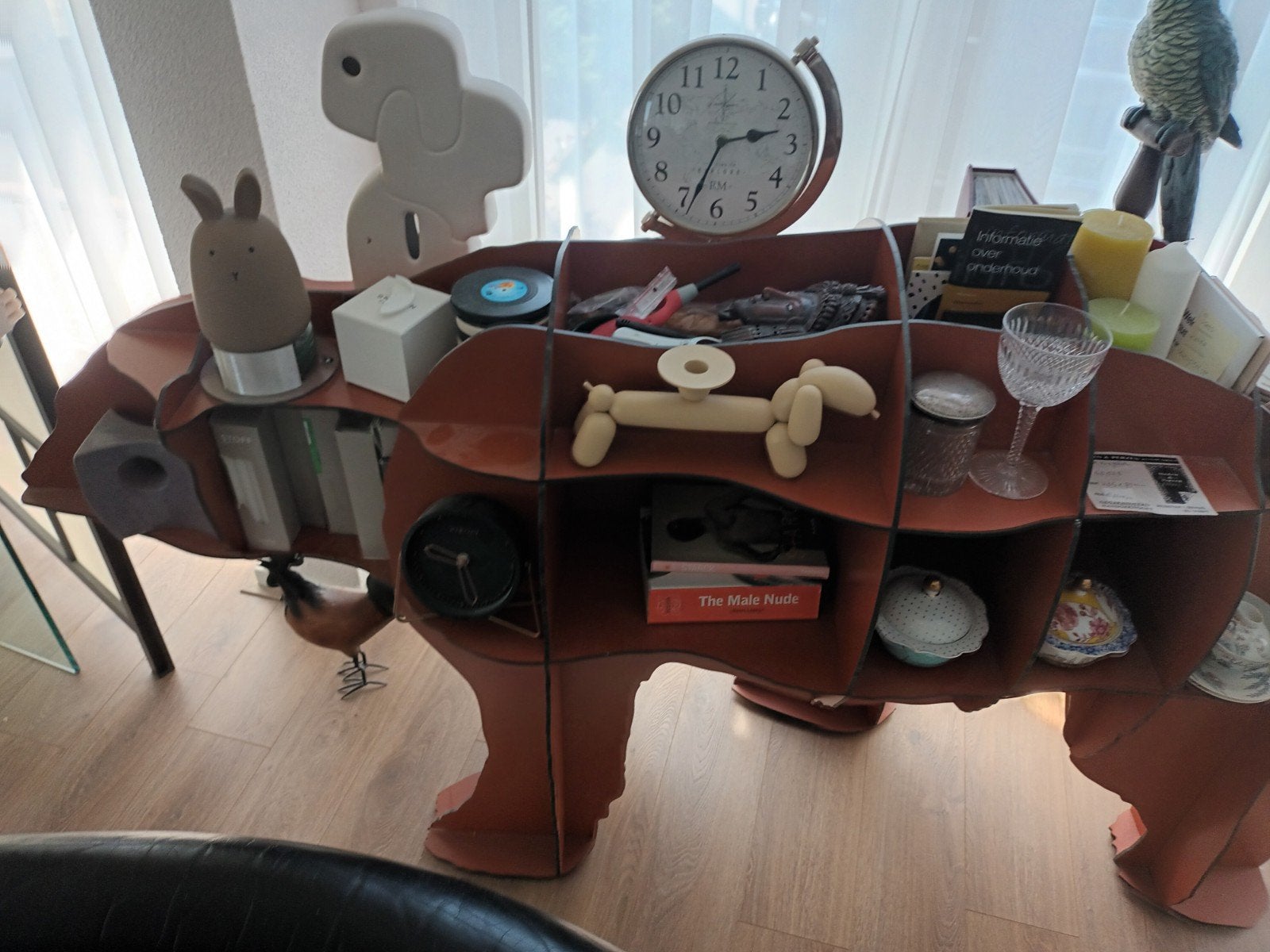 Ibride Junior Small Bear Central Bookshelf - Indoor/Outdoor, Ophalen