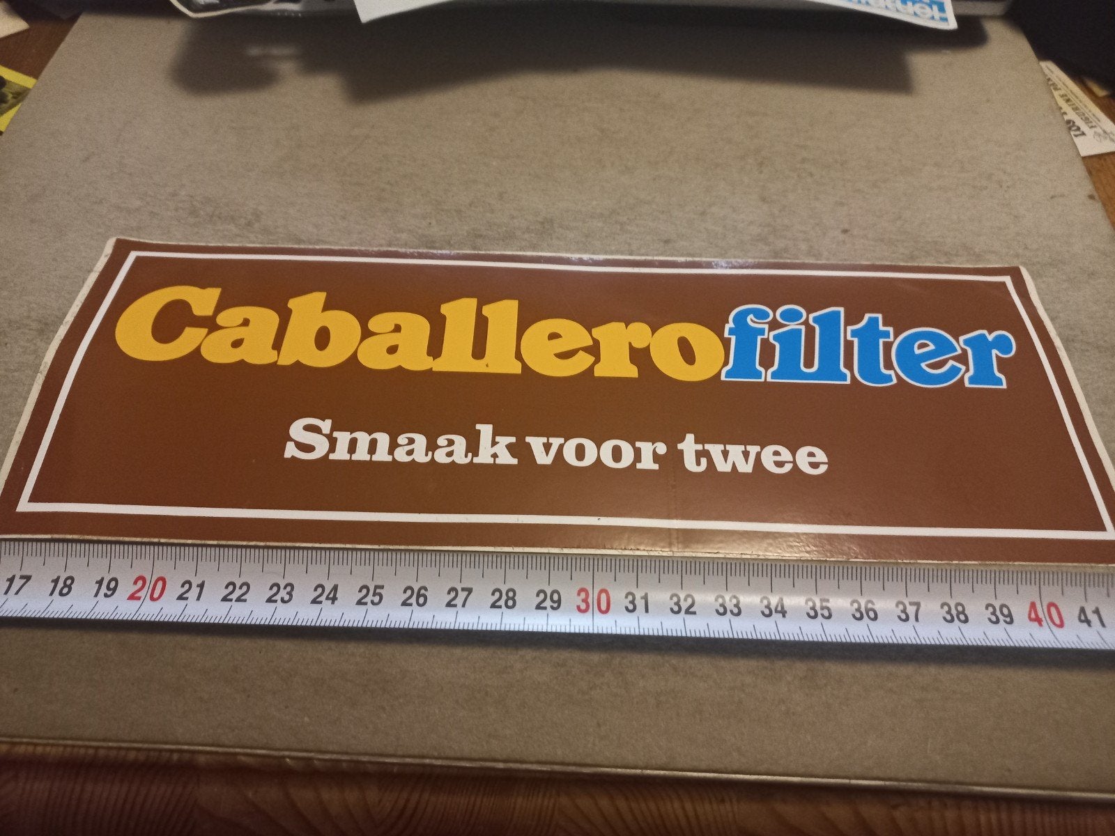 Caballero filter, Verzamelen, Ophalen of Verzenden, Zo goed als nieuw
