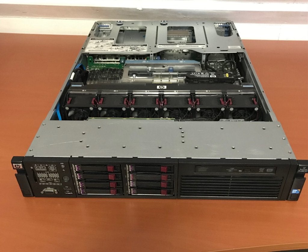 2 X HP dl380 g7 met 2x E-5630 processor, Ophalen, 2 tot 3 Ghz, 32 GB, Hot swappable onderdelen