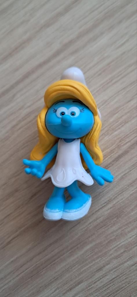 Smurfin figuurtje - Vintage Smurfen verzamelobject, Verzamelen, Smurfen, Ophalen of Verzenden, Gebruikt, Smurfin, Poppetje, Figuurtje of Knuffel