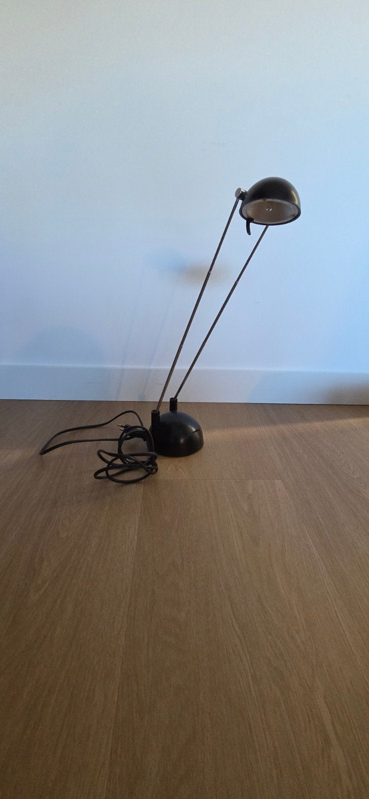 bureaulamp, zwart, verstelbaar, Bureaulamp, Gebruikt, Met stekker, Zwart