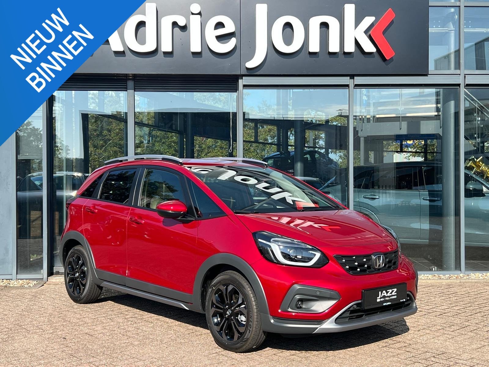 Honda Jazz 1.5 e:HEV Advance Crosstar NIEUW | AUTOMAAT | NAV, 4 cilinders, Met garantie (alle), Leder en Stof, 122 pk