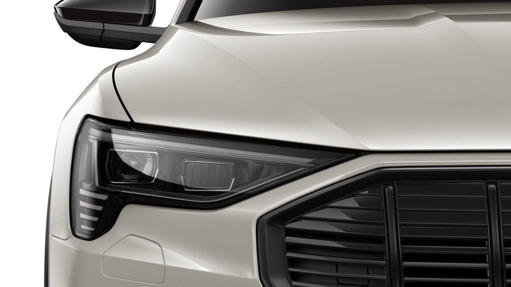 Audi e-tron Sportback 55 quattro Advanced edition 95 kWh | 4, Auto's, Audi, Stof, 95 kWh, Met garantie (alle), Geel