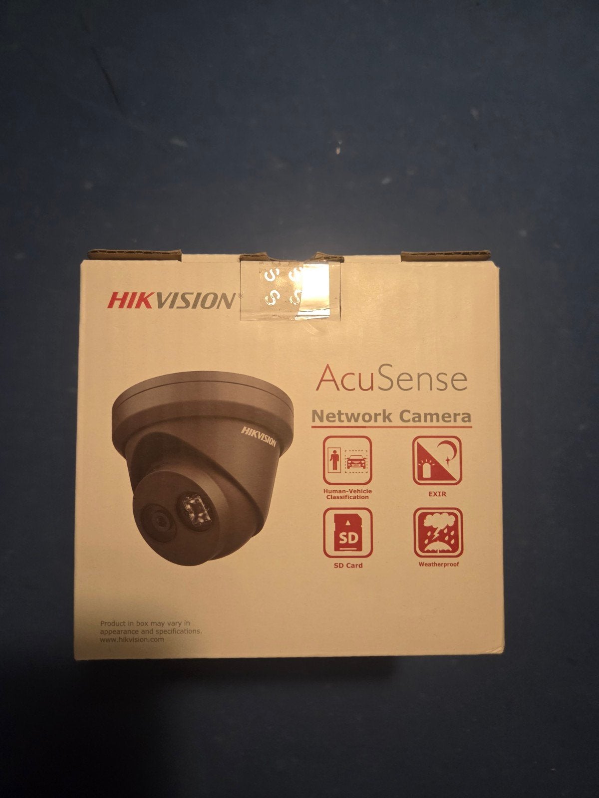 Hikvision AcuSense PoE Netwerk Camera - Weerbestendig, Audio, Tv en Foto, Ophalen, Nieuw, Buitencamera