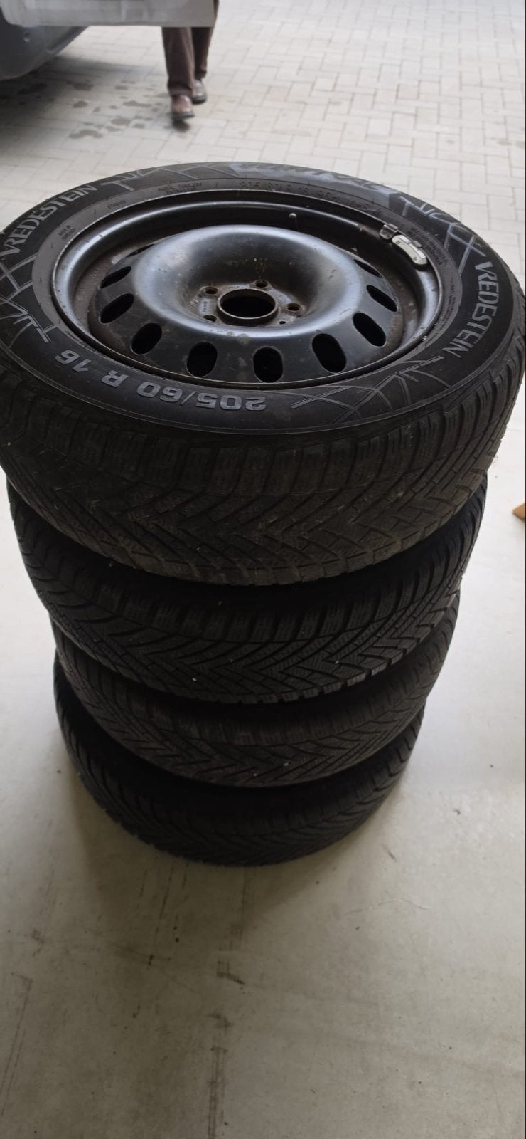 4 all season autobanden Vredestein 205/60 R16 in Rotterdam, Diversen, Ophalen, Gebruikt