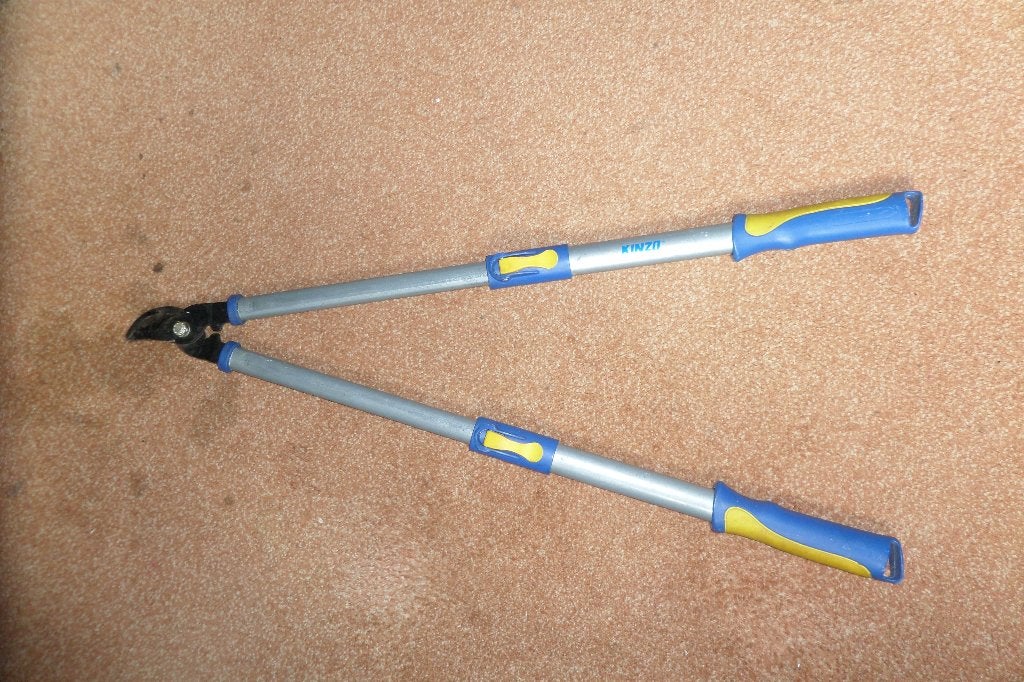 Takkenschaar - Kinzo - Telescopische handgrepen - 51-80cm, Ophalen, Kinzo, 40 t/m 49 mm, Zo goed als nieuw