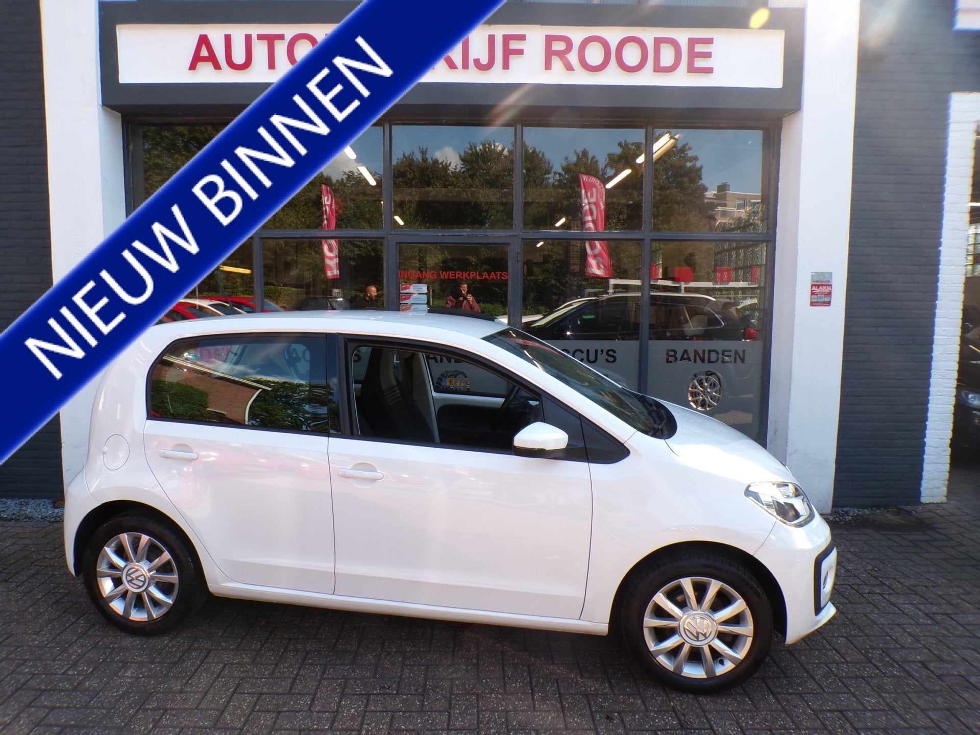 Volkswagen up! 1.0 Automaat 5-Drs BMT move up! STOEL VW,LMV,, Auto's, Gebruikt, Up!, Wit, Elektrische ramen