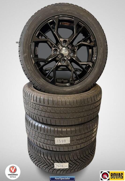 Ford Fiesta 4 Seizoenset|195-50-15|1308, Gebruikt, 15 inch, Banden en Velgen, Ophalen of Verzenden