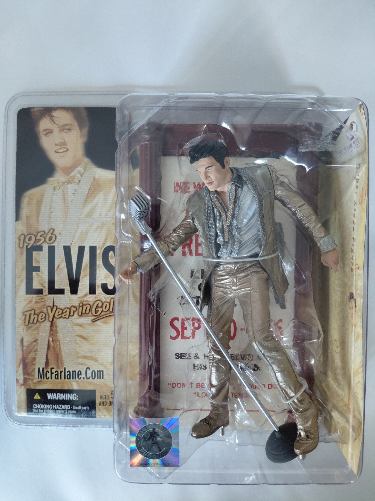 Elvis Presley, McFarlane Elvis 1956 The Year in Gold., Verzamelen, Ophalen of Verzenden, Zo goed als nieuw