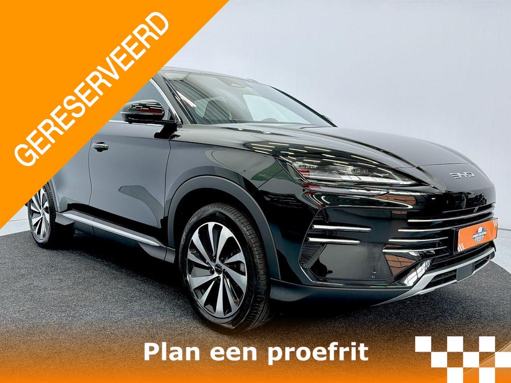BYD SEAL U PHEV DM-I Boost Slim rijden met elektrische power, Auto's, Gebruikt, Met garantie (alle), 2020 kg, Zwart