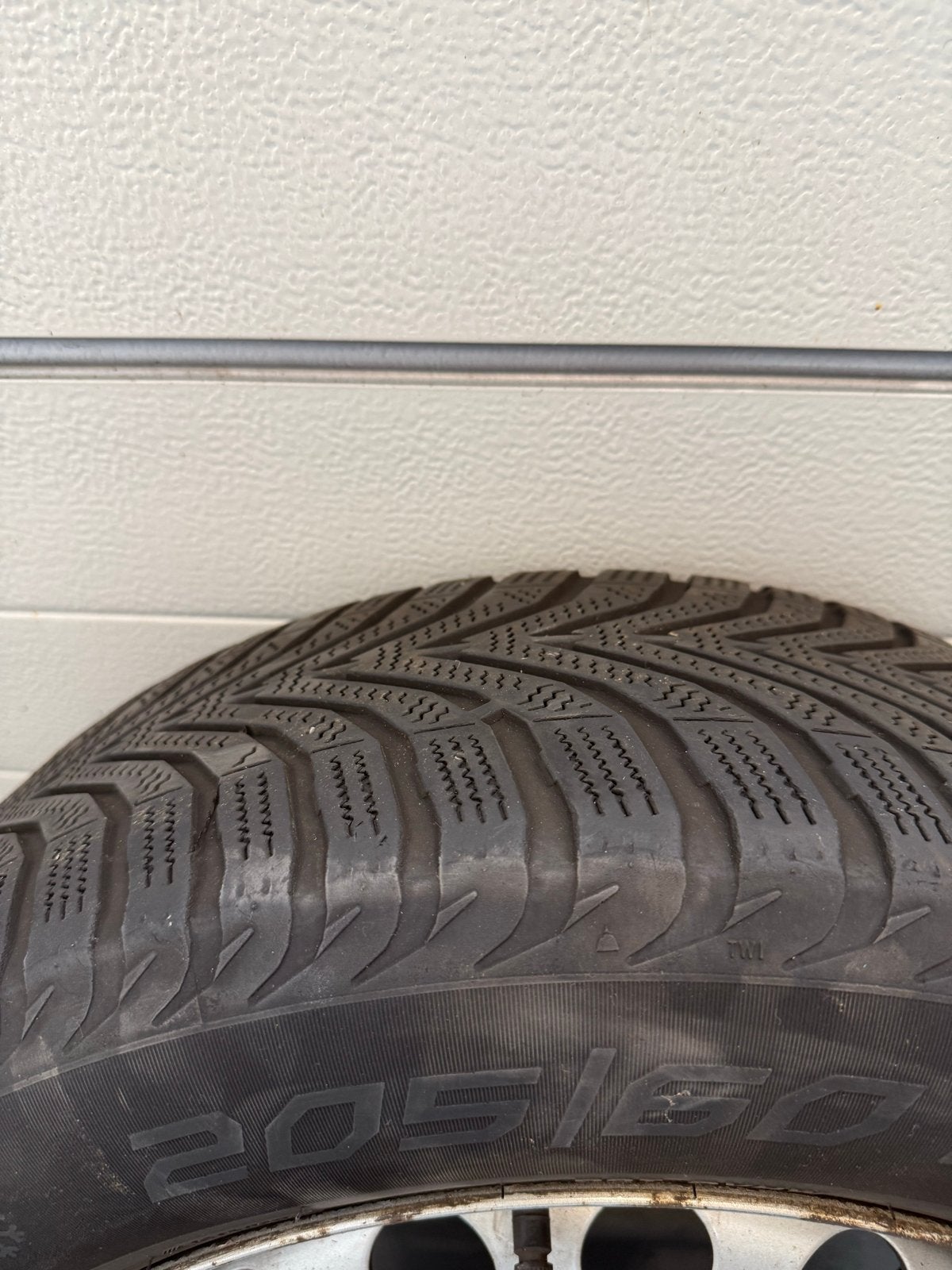 Ford winterset 205/60 R16 5x108, Auto-onderdelen, Banden en Velgen, Ophalen, Gebruikt, 16 inch, Banden en Velgen
