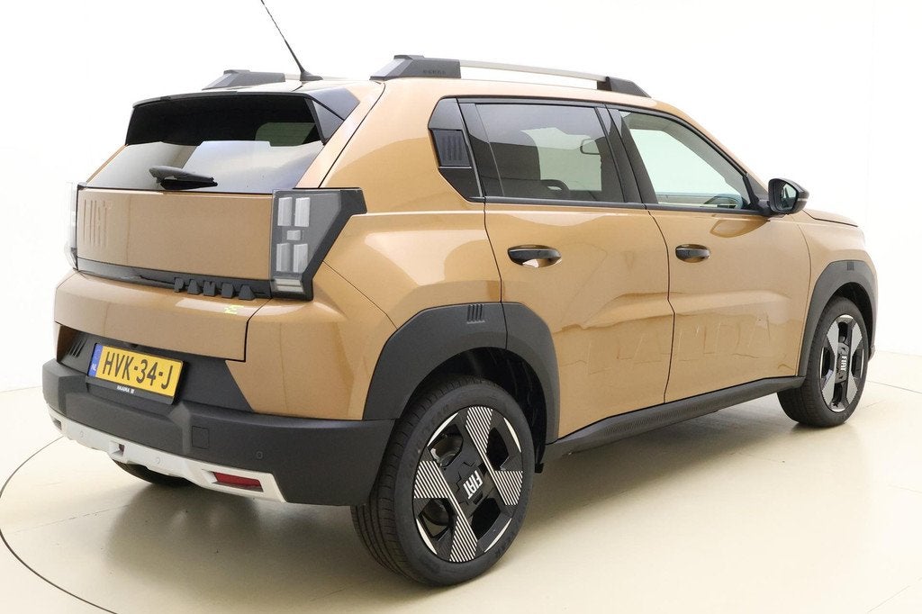 Fiat Grande Panda La Prima 11 kW 44 kWh | Nvigatie | Climate, Stof, Panda, Bruin, Origineel Nederlands