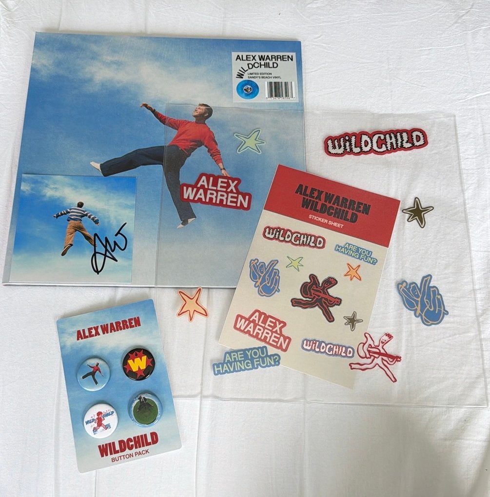 Alex warren - Wildchild (sandy’s beach editie + handtekening, Ophalen of Verzenden, Nieuw in verpakking, 12 inch