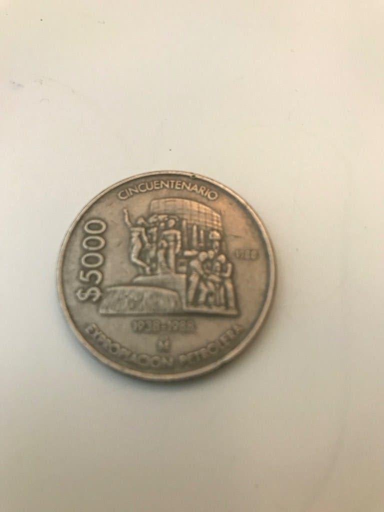 Zeldzame Mexicaanse 5000 Pesos munt - 1988, Ophalen of Verzenden, Noord-Amerika, Losse munt