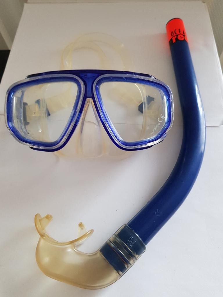 Snorkelset, Ophalen of Verzenden, Zo goed als nieuw, Snorkelset