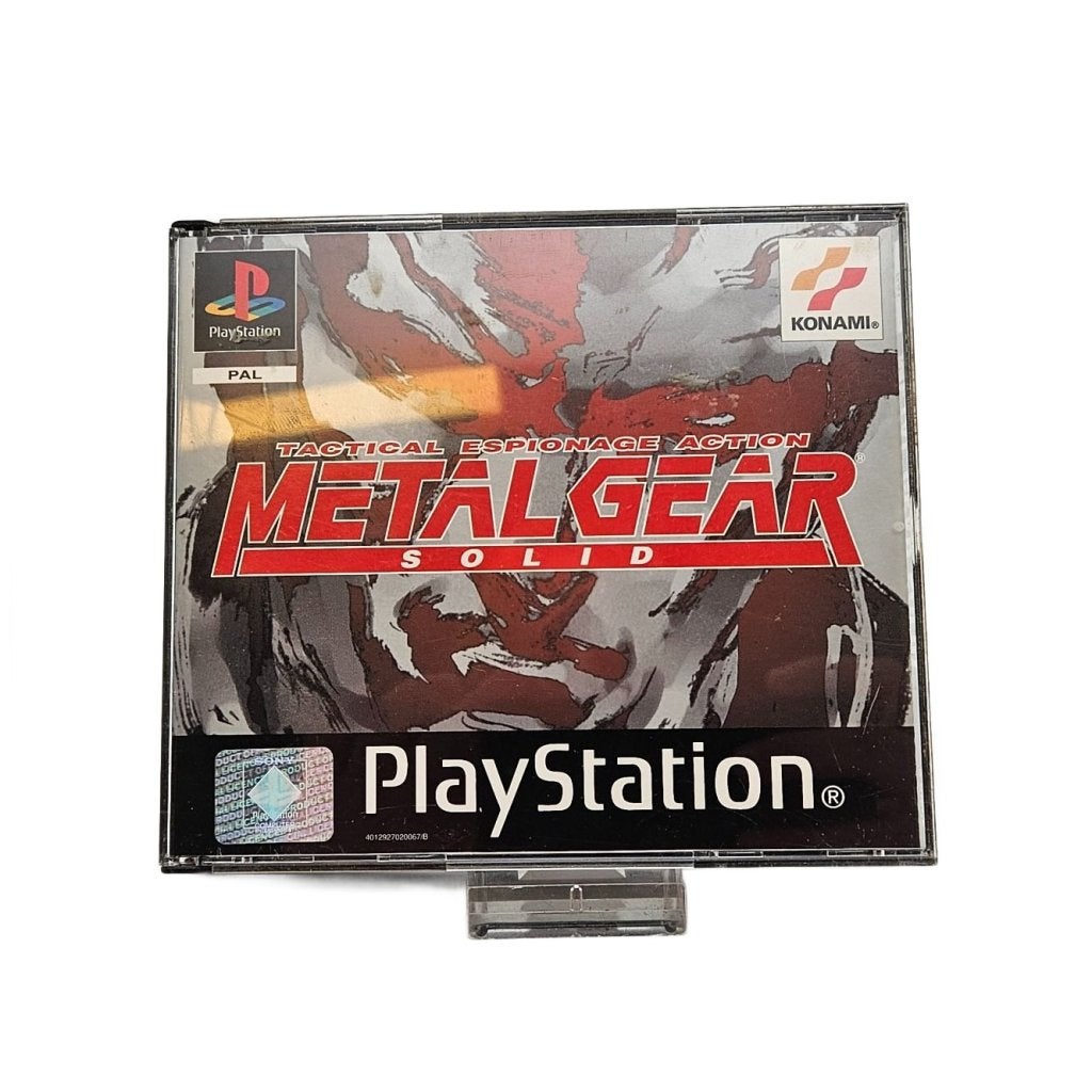 PS1 Game: Metal Gear Solid + Silent Hill Demo, Sony, Zo goed als nieuw, Support@sony.com, 1-7-1 Konan, Minato-ku
Tokyo 108-0075
Japan