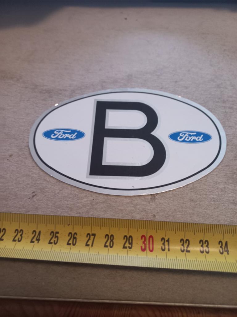 Ford b land sticker foliesticker, Ophalen of Verzenden, Zo goed als nieuw