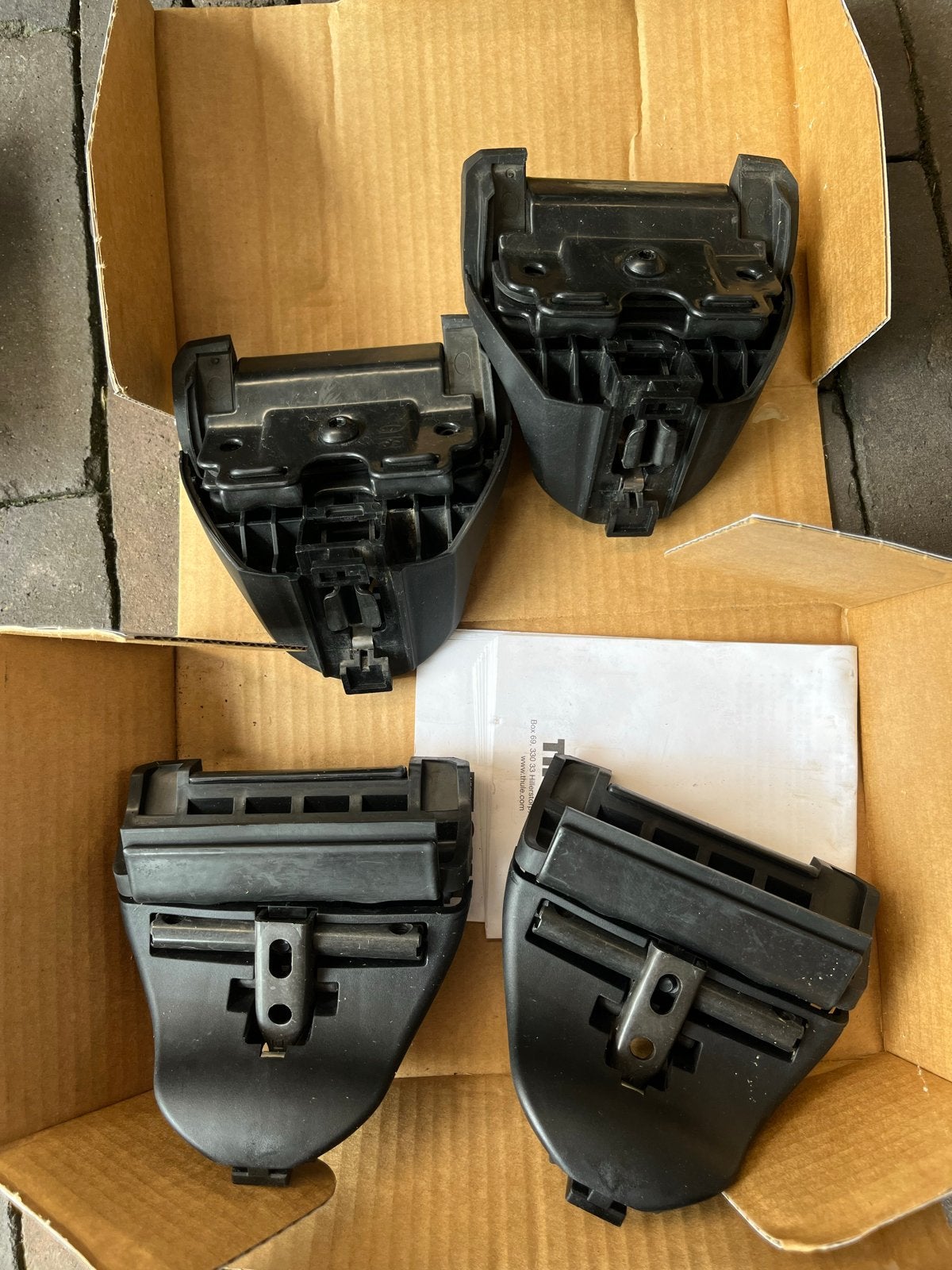 Thule Rapid System 753 met Kit 4015 en loadbar 760, Ophalen, Gebruikt