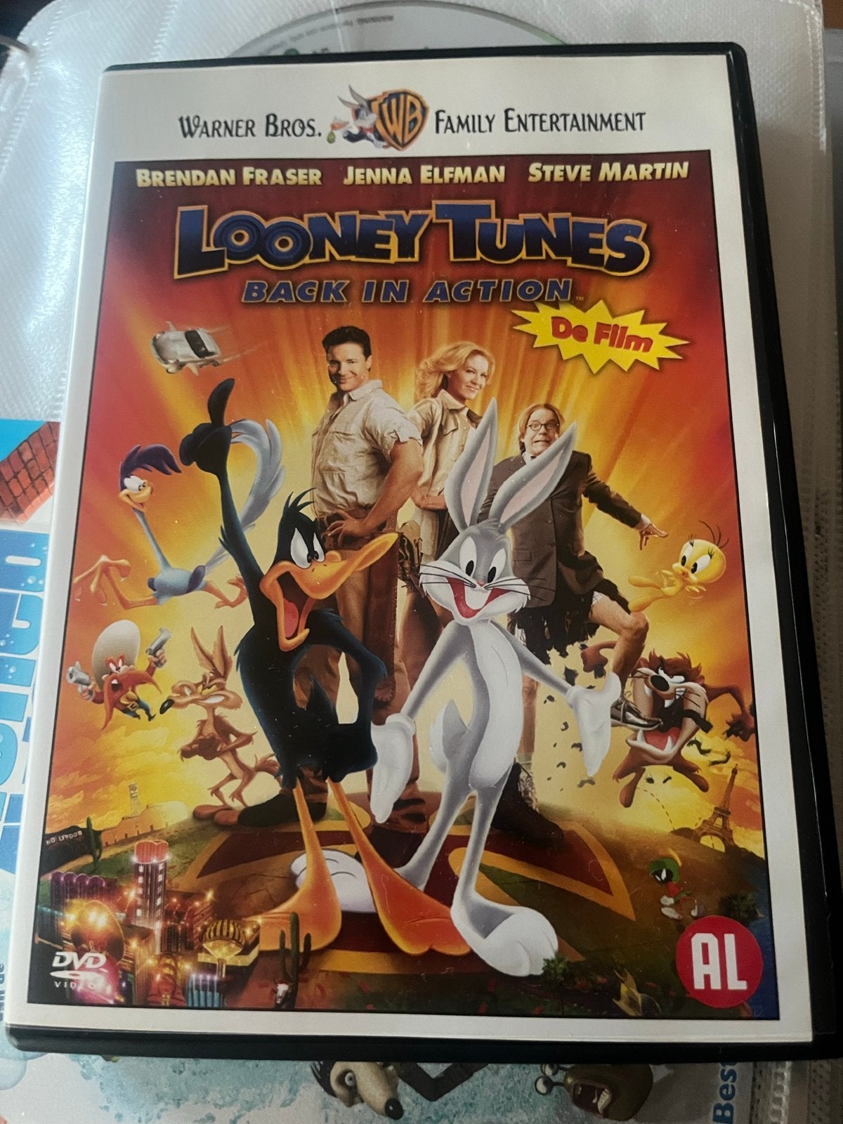 Looney Tunes: Back in Action DVD - Familieplezier!, Cd's en Dvd's, Animatie, Nederlands, Gebruikt, Bonusmateriaal