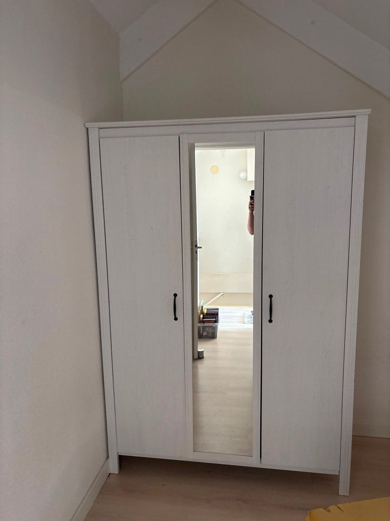 Kledingkast, Ophalen, Met deur(en), 100 tot 150 cm, Hoi