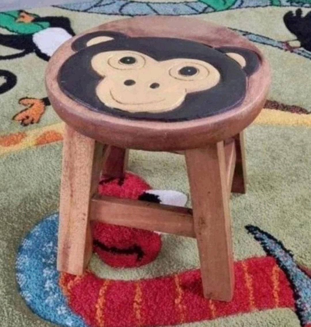 Krukje aap, Ophalen, Hout