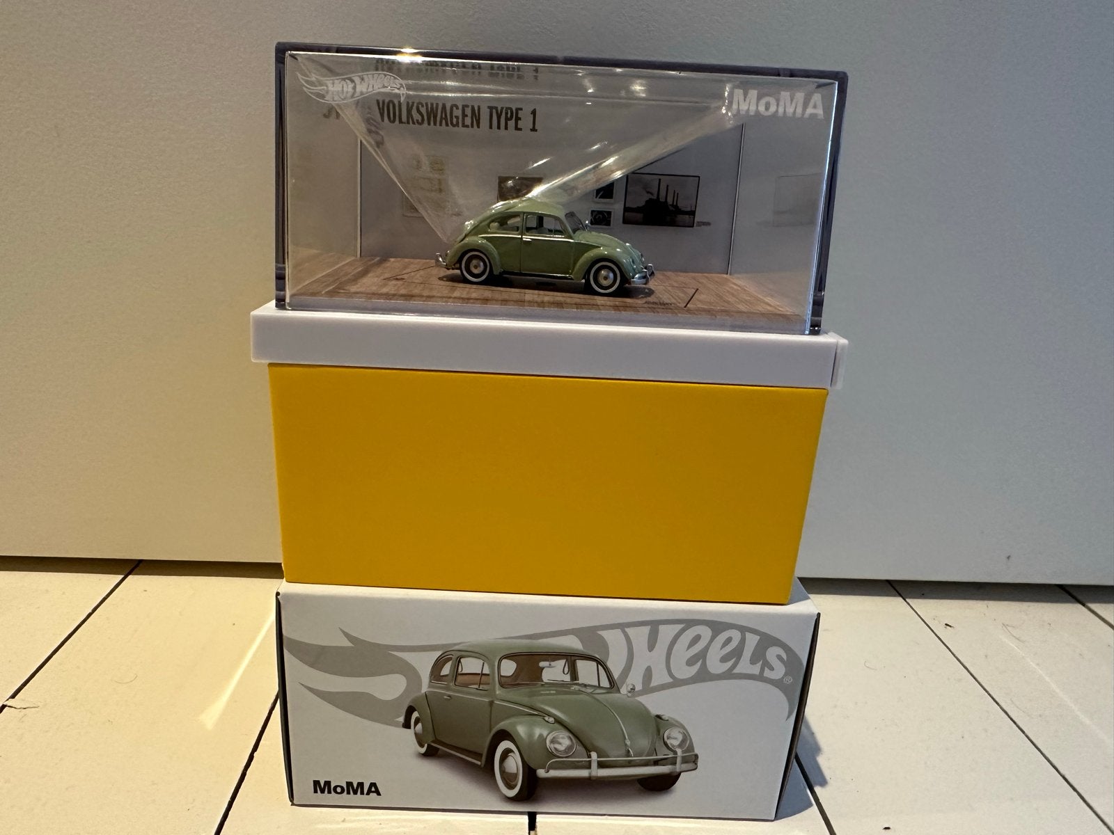 Hot Wheels Volkswagen Kever MoMA editie, Ophalen of Verzenden, Nieuw, Auto