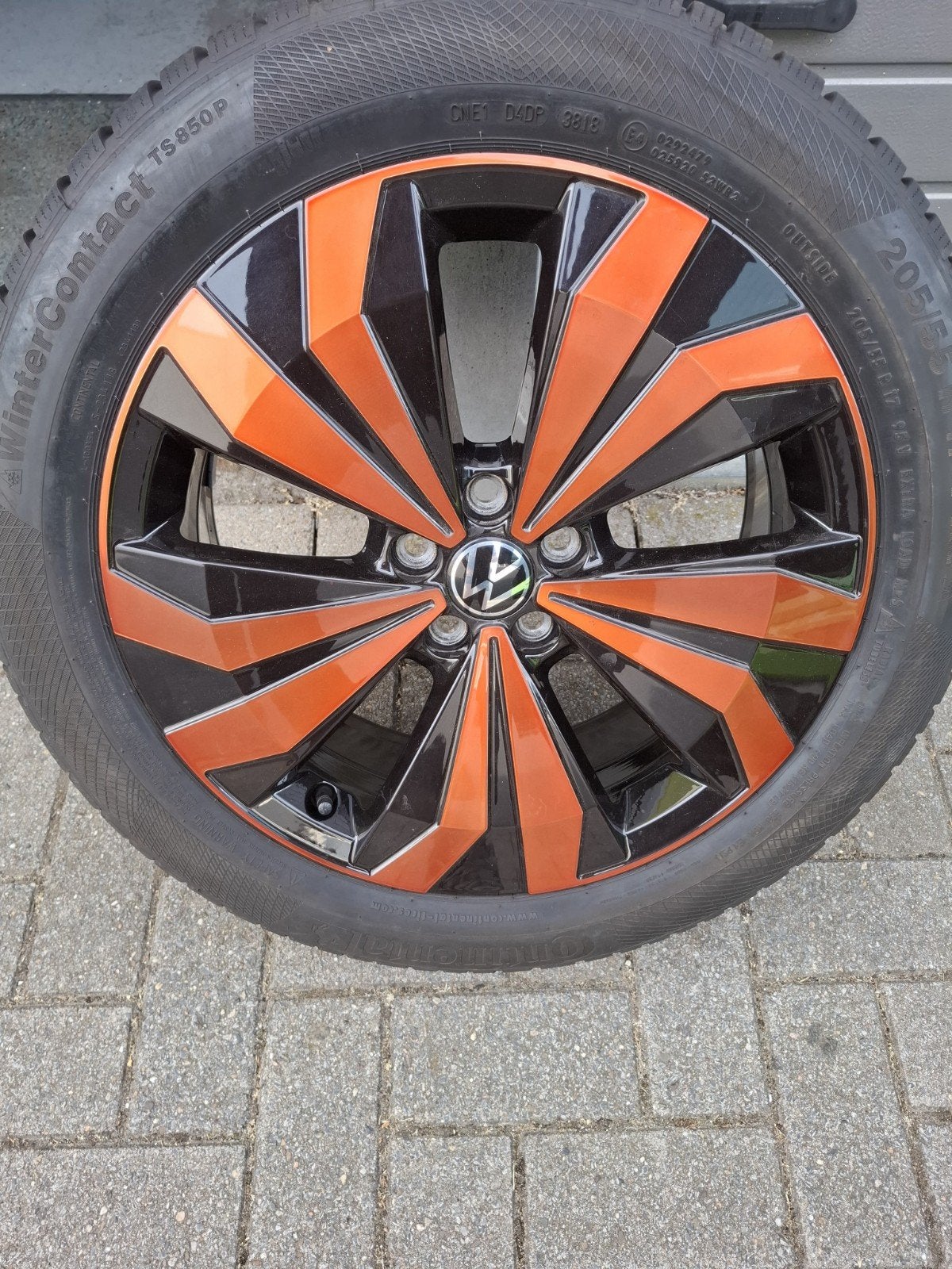 Originele VW T-Cross VW Taigo 17 inch 5x100, Ophalen, Gebruikt, 17 inch, Personenwagen
