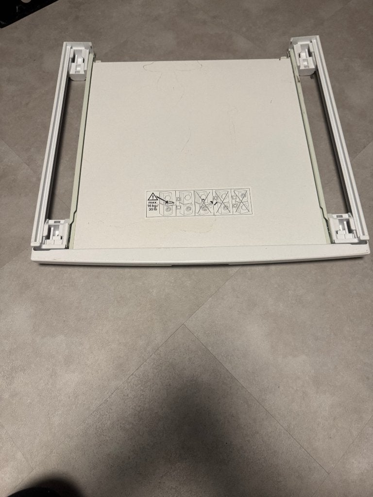 Tussenstuk wasmachine/droger, Witgoed en Apparatuur, Ophalen, Gebruikt