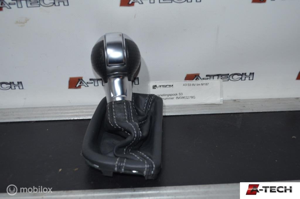 Versnellingspook Audi S3 A3 8V ('13-'20) 8v0863278g m187, Auto-onderdelen, Audi, Gebruikt, Audi, Ophalen of Verzenden