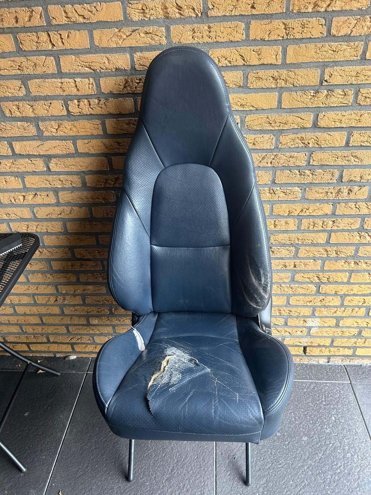 Gebruikte Mazda mx5 sportstoel - Blauw leer, Ophalen, Gebruikt, Mazda