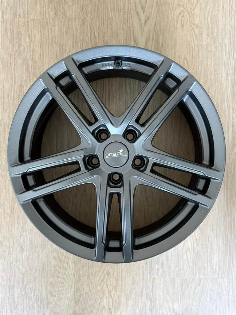 Dezent TZ velgen - graphite matt, Ophalen, 18 inch, Gebruikt, Velg(en)