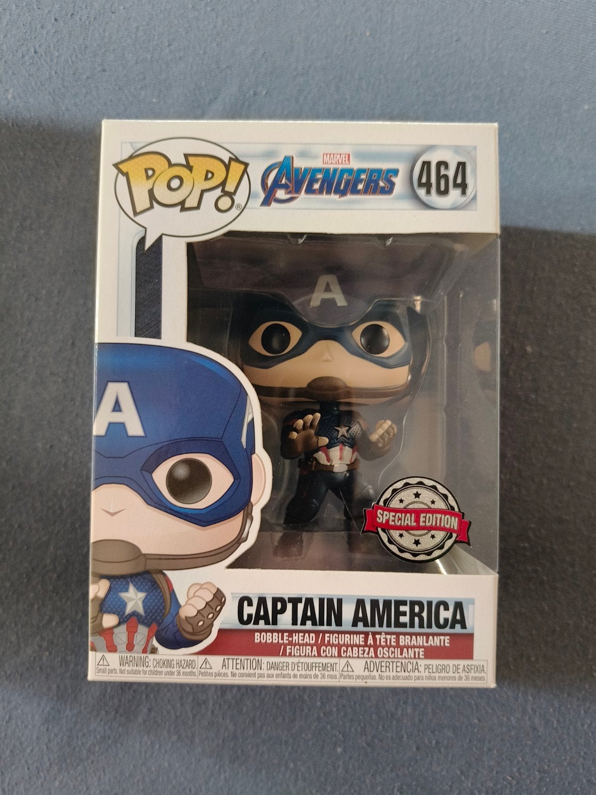 Funko Pop! Marvel Avengers Captain America 464, Ophalen, Zo goed als nieuw