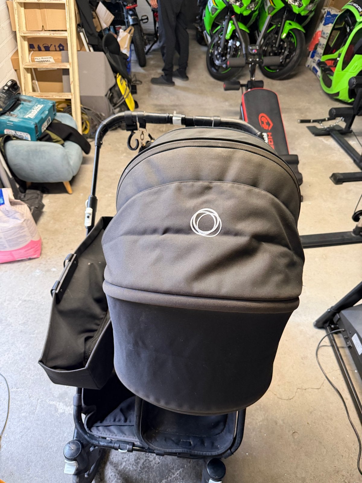 Bugaboo Donkey 5 Duo Kinderwagen met reiswieg, Ophalen, Gebruikt, Combiwagen, Duowagen
