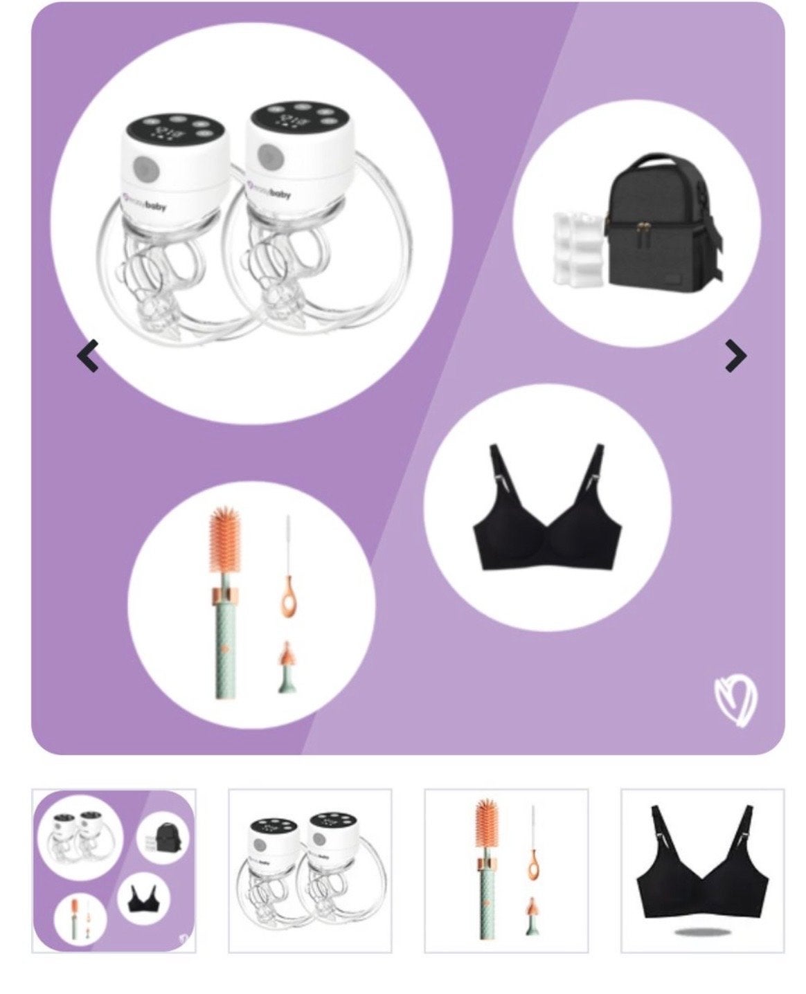 Draadloze Dubbele Borstkolf Set met Accessoires, Overige merken, Borstkolf, Zo goed als nieuw, Ophalen