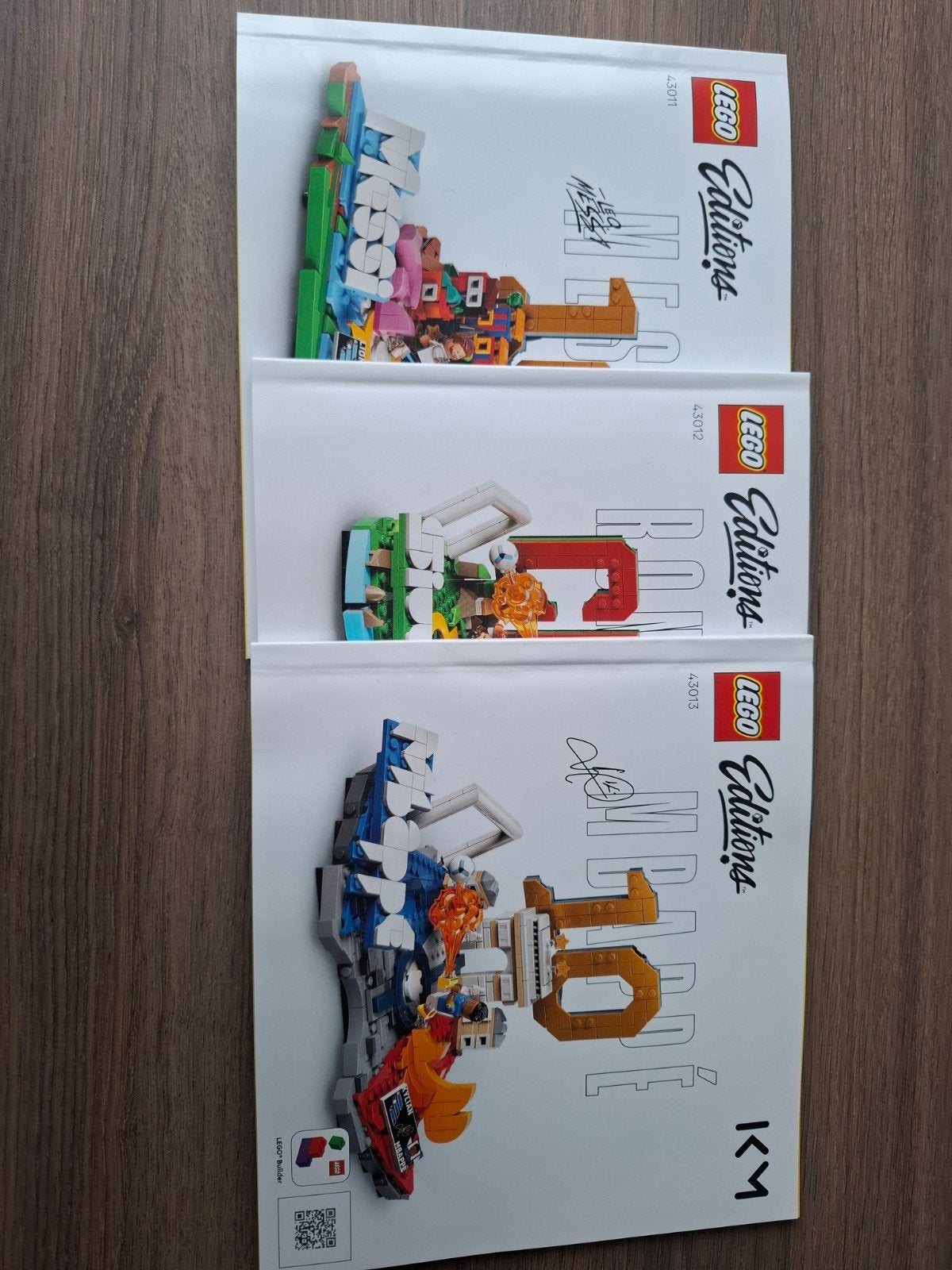 Lego Editions Voetbalsets, Lego, Ophalen of Verzenden, Complete set, Inclusief instructies