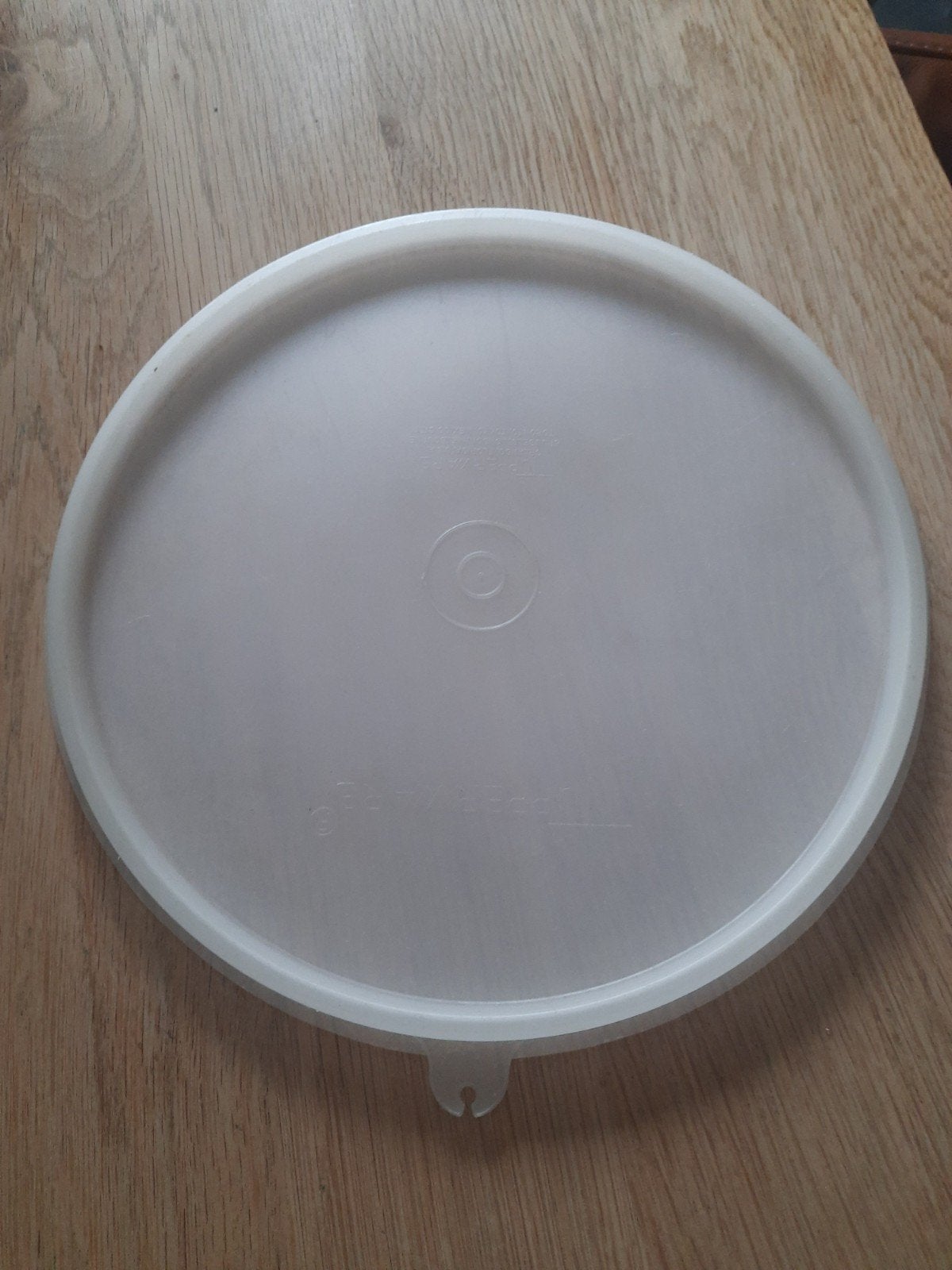 Tupperware deksel voor wasemmer - Wit, rond, Ophalen, Gebruikt, Wit, Overige typen
