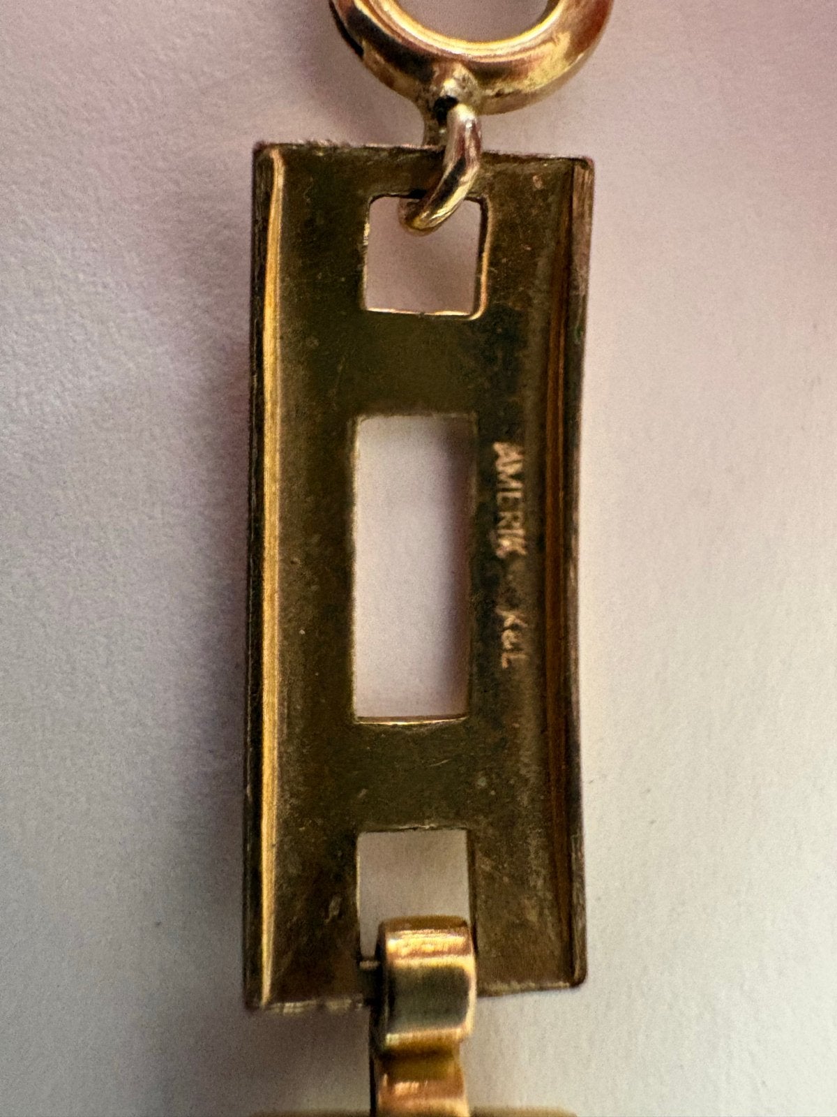 K&L Amerikaner Doublé Armband - Mid-Century Modernistisch, Ophalen of Verzenden, Gebruikt, Goud, Overige materialen