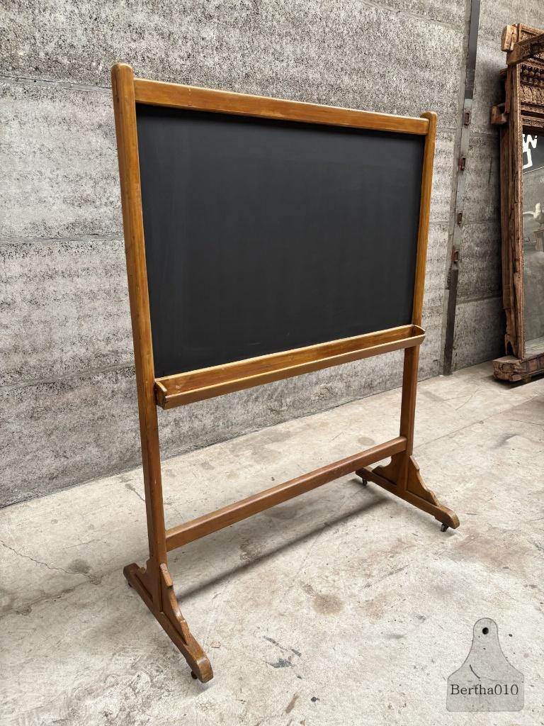 Oud houten schoolbord, Diversen, Schoolborden, Zo goed als nieuw, Krijtbord, Ophalen of Verzenden