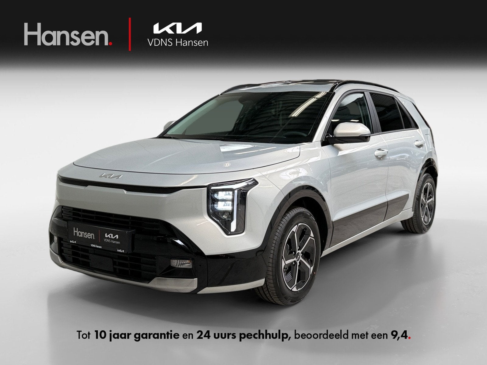 Kia Niro 1.6 GDi Hybrid DynamicPlusLine I Facelift I Schuifd, Gebruikt, Zwart, Leder, Bedrijf