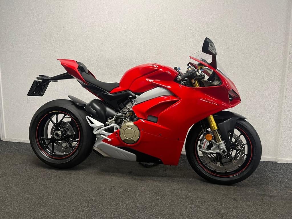⭐️⭐️Prachtige Ducati PANIGALE V4 S bj 2019⭐️⭐, Motoren, Motoren | Ducati, 4 cilinders, Motorrijbewijs A, Bedrijf, Onbekend