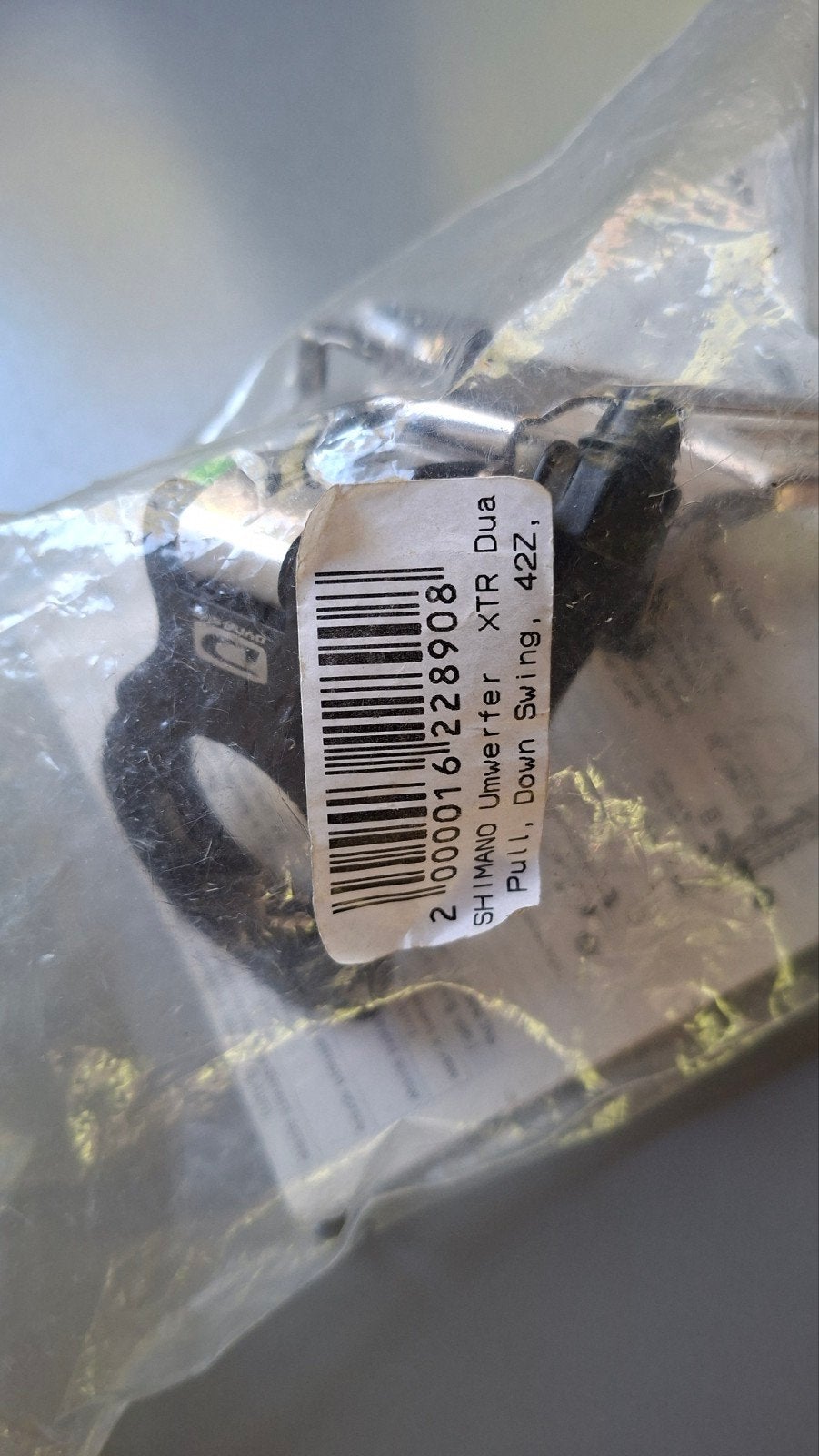 MTB Shimano voorderailleur, Ophalen of Verzenden, Zo goed als nieuw, Derailleur of Ketting, Aluminium