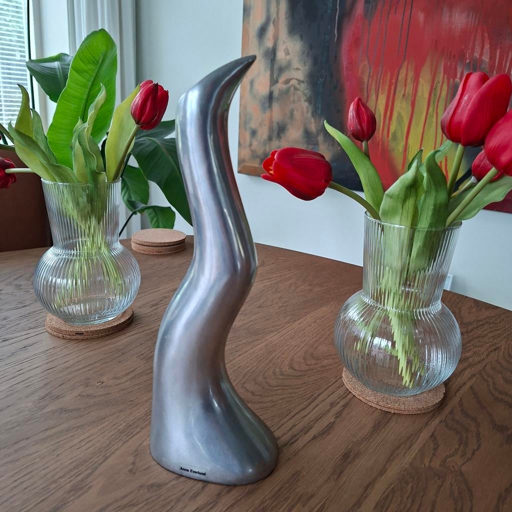 Vintage kandelaar, Anatomi, design Anna Everlund, Ophalen of Verzenden, Dier