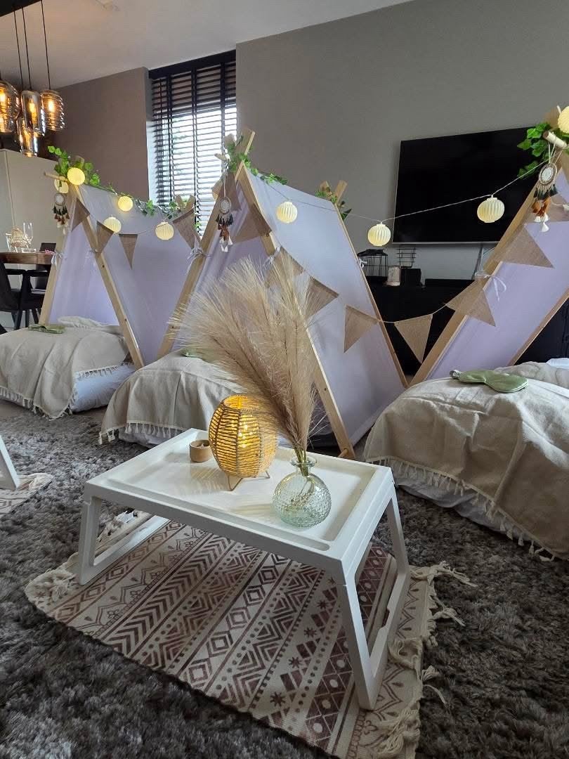 Slaapfeestje huren thema Indian Summer (Boho), Ophalen, Zo goed als nieuw