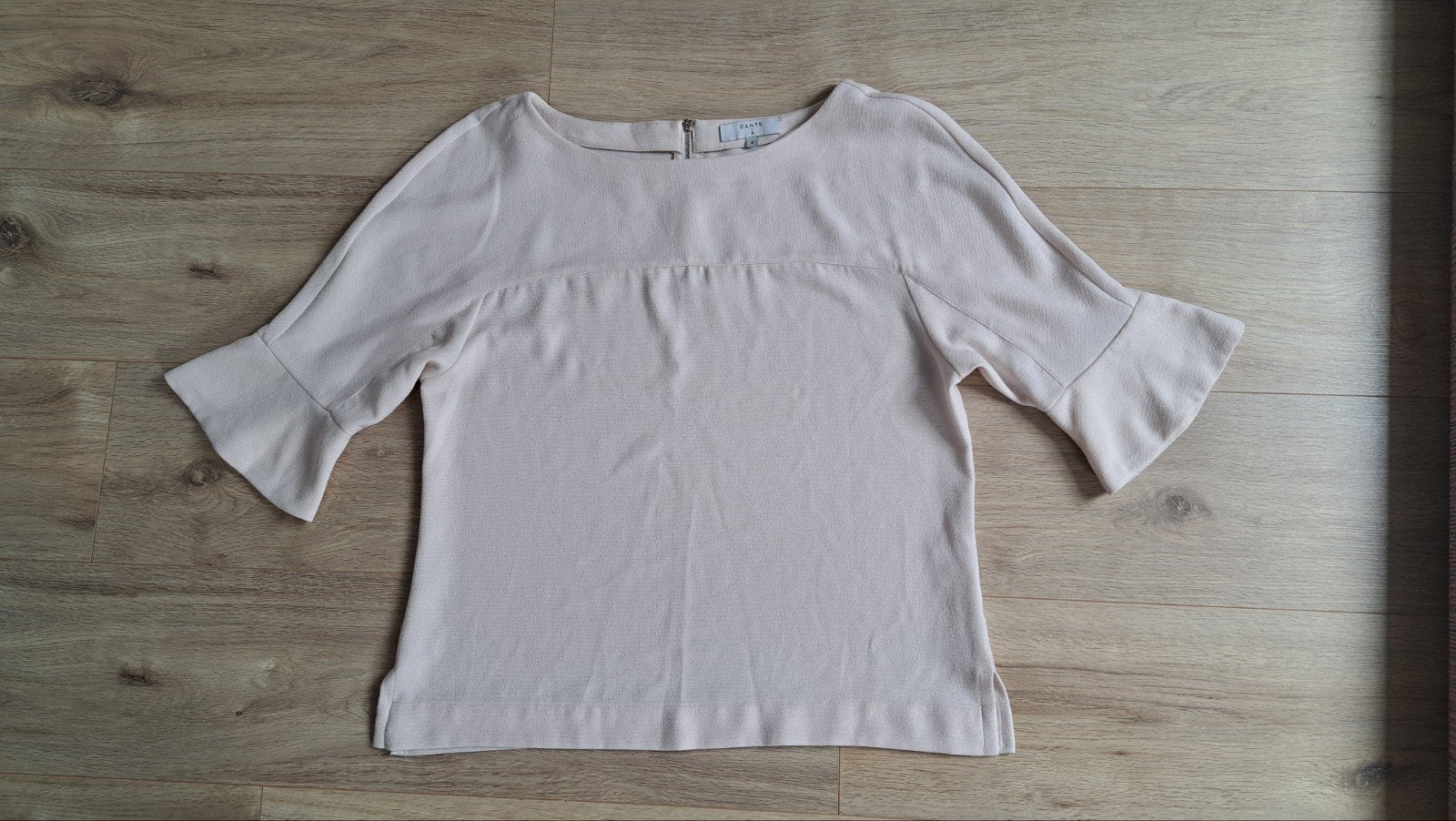 Dante 6 dante6 Melia Crêpe Top blouse t-shirt - Maat 4 (40), Dante 6, Beige, Ophalen of Verzenden, Zo goed als nieuw