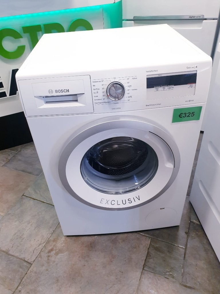 wasmachine Bosch 6kg✅️inc 6 mnd garantie️, Ophalen, Zo goed als nieuw, Voorlader, 85 tot 90 cm