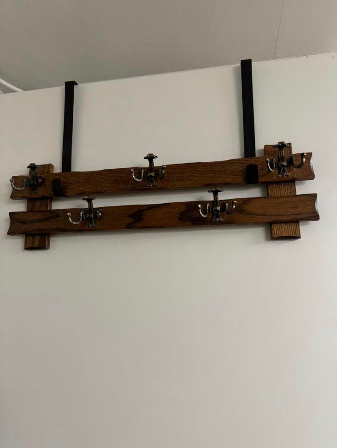 Oude wandkapstok, Huis en Inrichting, Woonaccessoires | Kapstokken, Zo goed als nieuw, Minder dan 100 cm, Hout, Ophalen