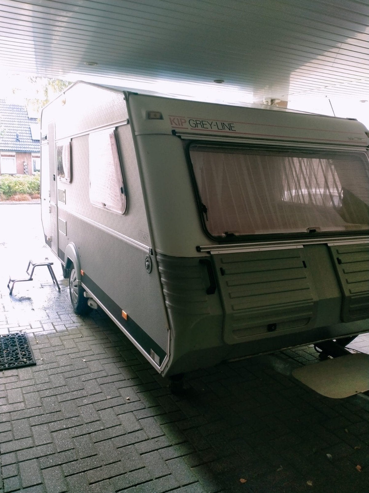 KIP GREY LINE 45T - bouwjaar 1993, Caravans en Kamperen, Caravans, Rondzit, Kip, Particulier, Mover