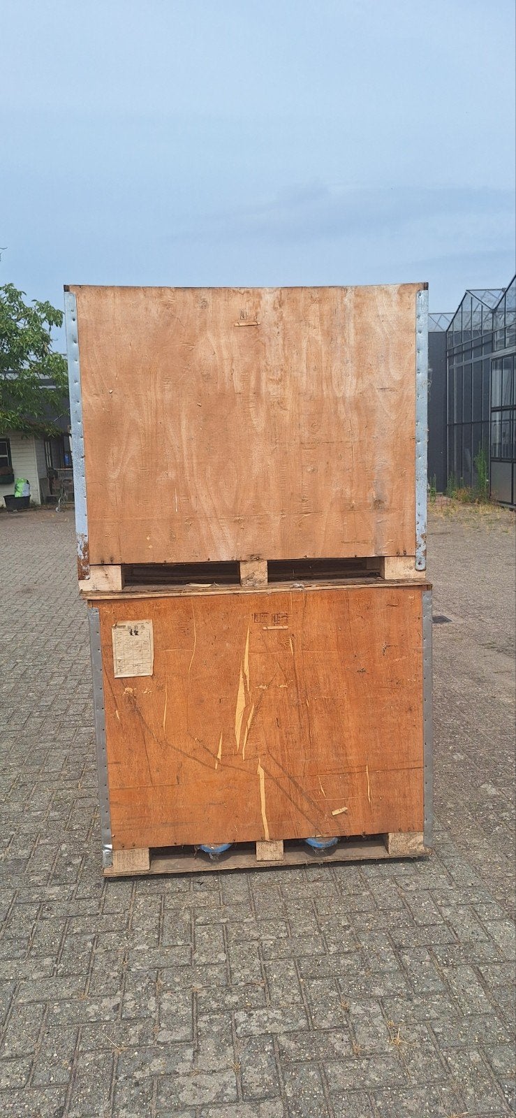 opslagbox/kist pallet, Ophalen, Kunststof, Overige typen