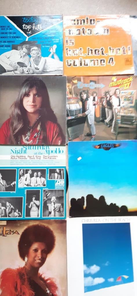 Partij Pop/Rock 33lp's.jr.60.70.Gebruikt.Zie foto's Lees ver, Cd's en Dvd's, Vinyl | Overige Vinyl, Ophalen of Verzenden, Gebruikt