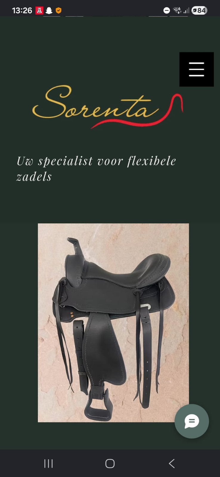 Sorenta kansas zadel / boomloos westernzadel, Dieren en Toebehoren, Ophalen of Verzenden, Zo goed als nieuw, Dressuur